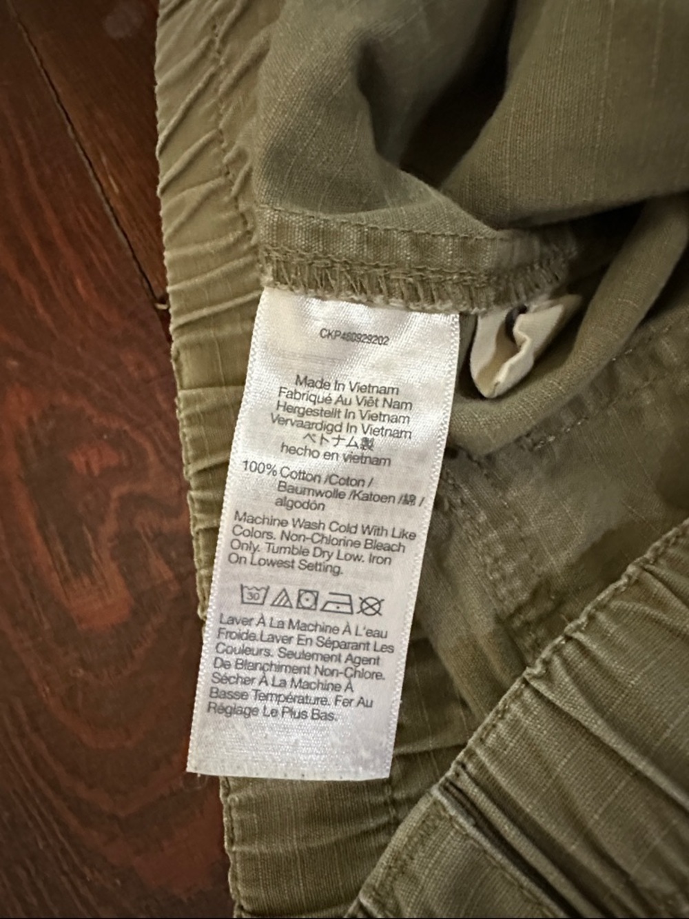 Madewell Womens Khaki Straight-Leg Chinos Trouser Pull on Size Small 100% Cotton - Picture 5 of 6